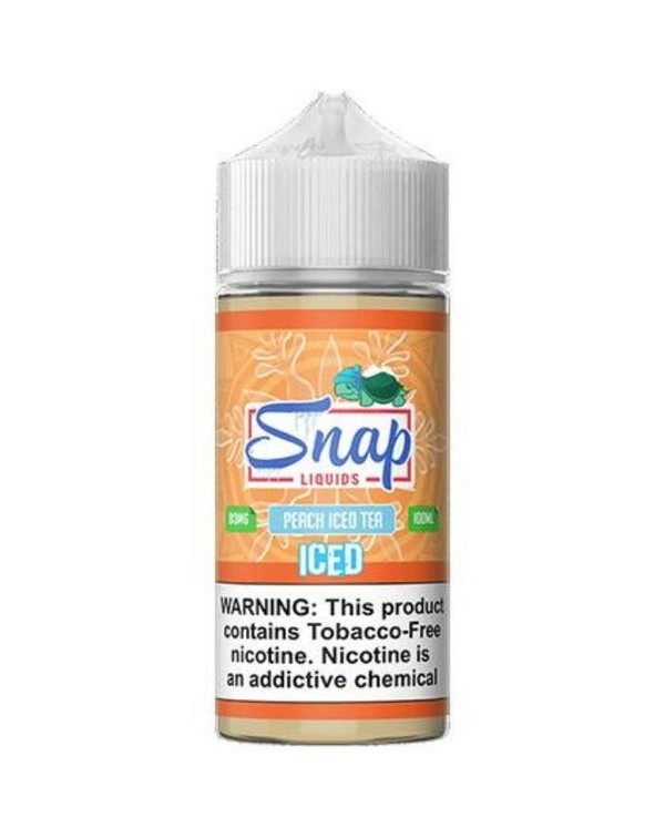 Peach Iced Tea Iced Tobacco Free Nicotine Vape Jui...