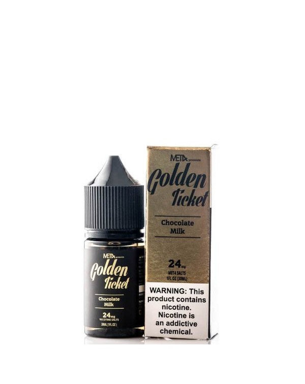 Golden Ticket Nicotine Salt by Met4 Vapor eJuice