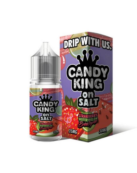 Strawberry Watermelon Nicotine Salt by Candy King On Salt eJuice