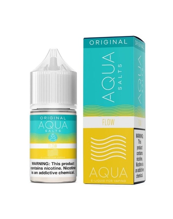 Flow Tobacco Free Nicotine Salt Juice by Aqua