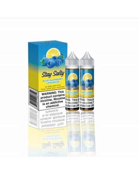 Blue Raspberry Lemonade by Stay Salty Nicotine Salt E-Liquid