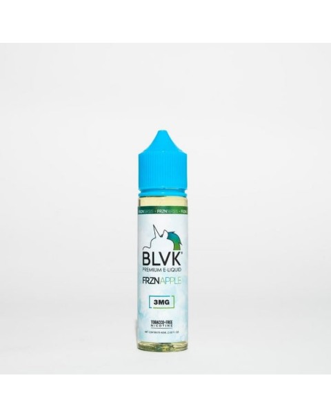 FRZNApple Tobacco Free Nicotine Vape Juice by BLVK FRZN Series