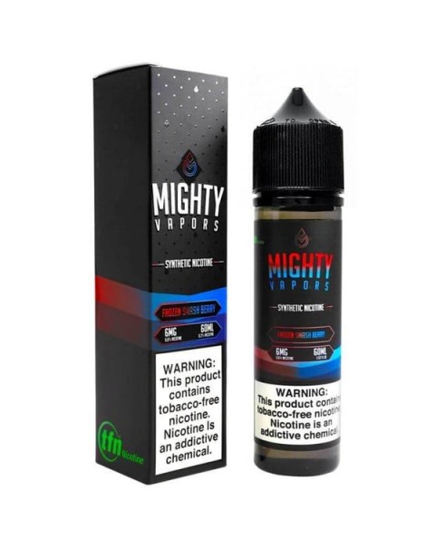 Frozen Smash Berry Synthetic Nicotine Vape Juice by Mighty Vapors