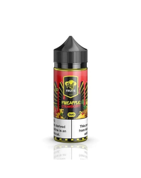 Pineapple Strawberry Synthetic Nicotine Vape Juice by Puff Fruits