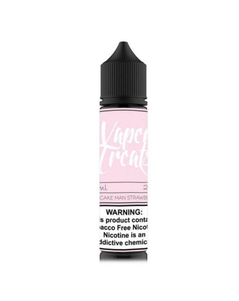 The Cupcake Man Strawberry Tobacco Free Nicotine Vape Juice by Vaper Treats