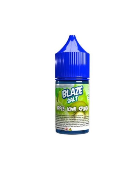 Apple Kiwi Splash Nicotine Salt by Blaze E-Liquid