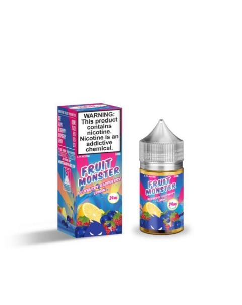 Blueberry Raspberry Lemon Tobacco Free Nicotine Salt Juice by Fruit Monster