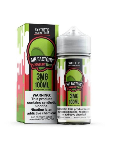 Strawberry Twist Tobacco Free Nicotine E-liquid by Air Factory