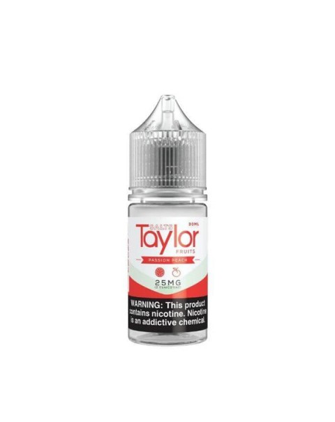 Passion Peach by Taylor Flavors Nicotine Salt E-Liquid