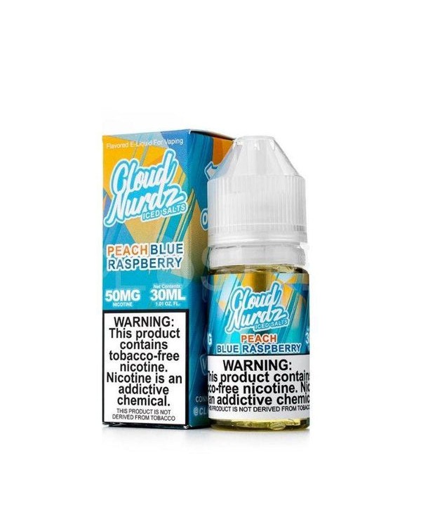 Peach Blue Raspberry Iced Tobacco Free Nicotine Sa...