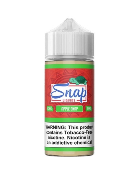 Apple Snap Tobacco Free Nicotine Vape Juice by Snap Liquids