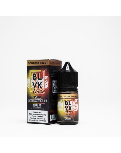 Lemon Tangerine Ice Tobacco Free Nicotine Salt Juice by BLVK Fusion