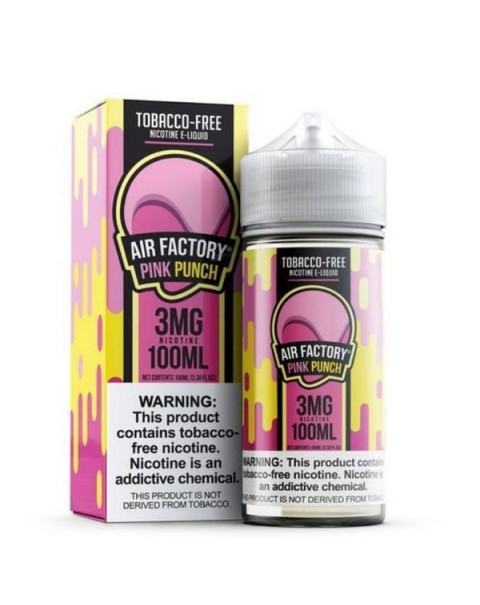 Pink Punch Tobacco Free Nicotine E-liquid by Air Factory