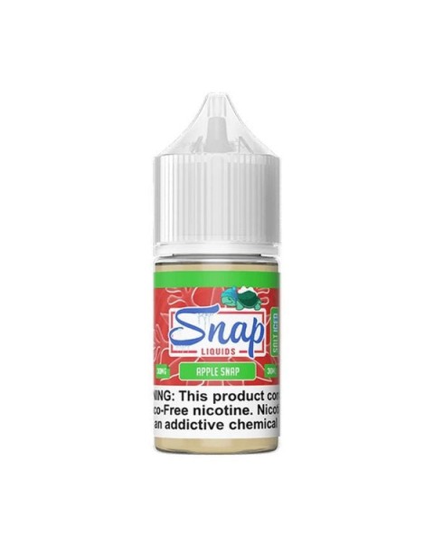 Apple Snap Iced Tobacco Free Nicotine Salt Juice by Snap Liquids