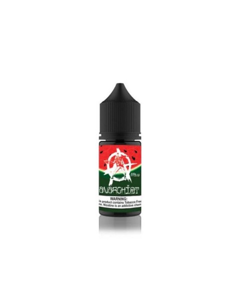 Watermelon Salt On Ice Tobacco Free Nicotine Salt Juice by Anarchist