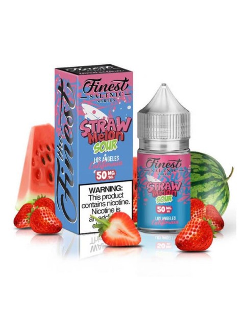 Strawmelon Sour by The Finest Salt Nic Series E-Liquid