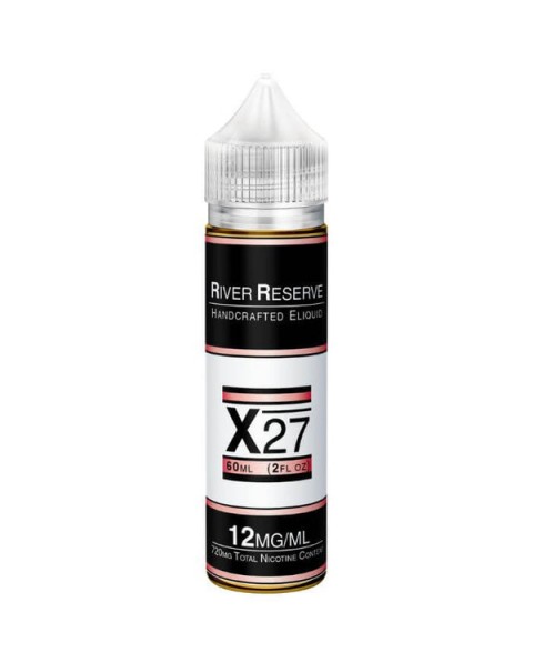 X-27 Tobacco Free Nicotine E-liquid by River Reserve