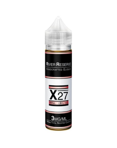 X-27 Tobacco Free Nicotine E-liquid by River Reserve