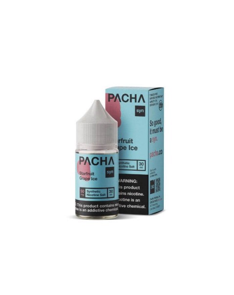 Starfruit Grape Ice Tobacco Free Nicotine Salt by Pacha Syn