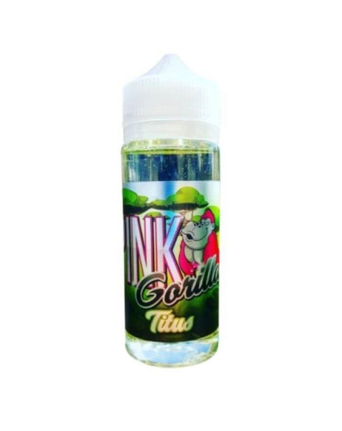 Titus Tobacco Free Nicotine Vape Juice by Pink Gorilla