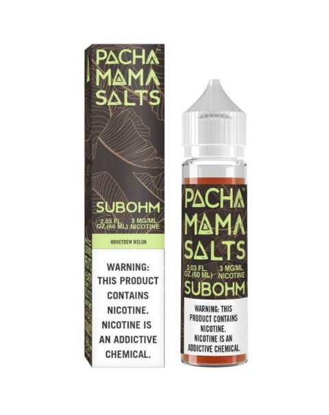 Honeydew Melon by Pachamama SubOhm Salts E-Liquid