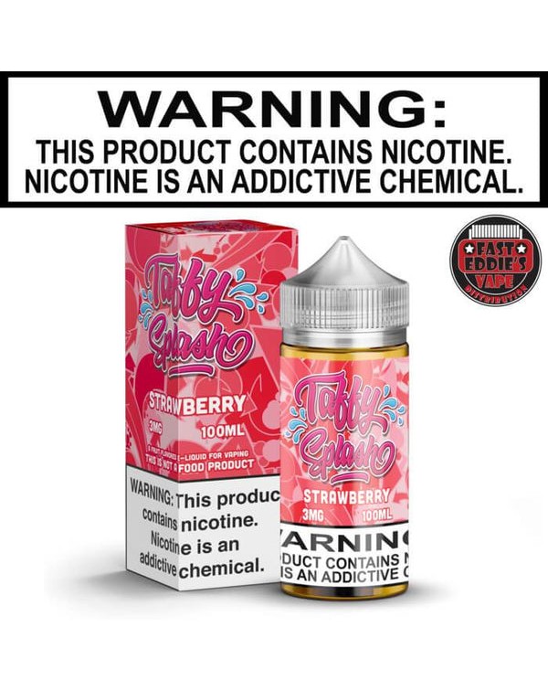 Strawberry Vape Juice by Taffy Splash