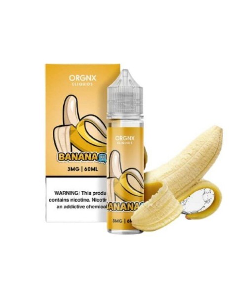 Banana Ice by Orgnx E-Liquid