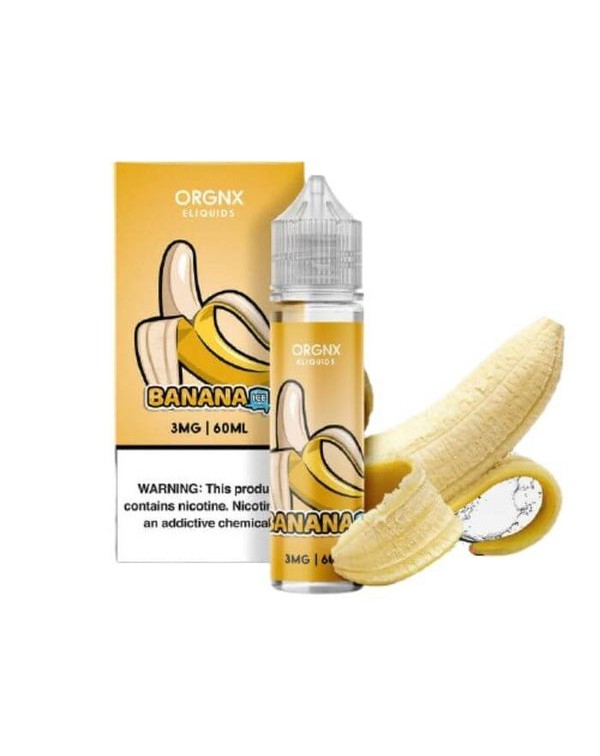 Banana Ice by Orgnx E-Liquid