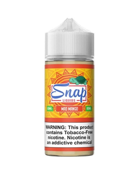 Mad Mango Tobacco Free Nicotine Vape Juice by Snap Liquids