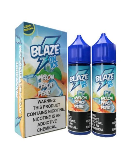 Melon Peach Pear On Ice by Blaze On Ice E-Liquid