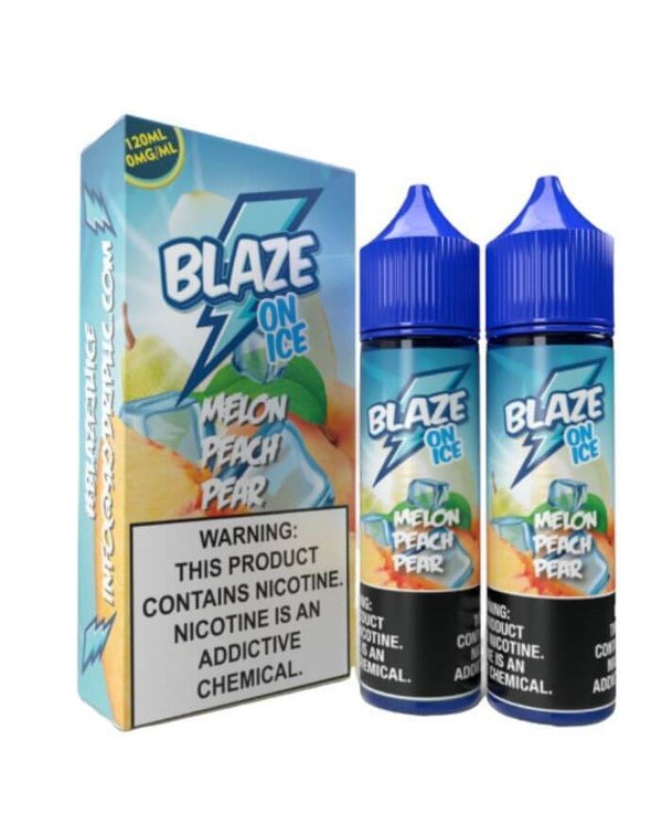 Melon Peach Pear On Ice by Blaze On Ice E-Liquid