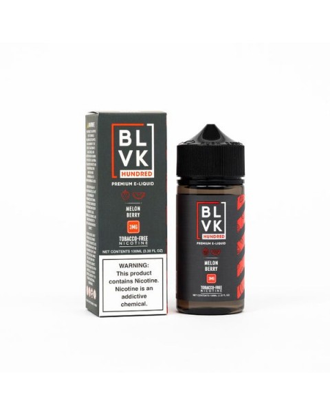 BLVK Hundred Melon Berry Tobacco Free Nicotine E-liquid