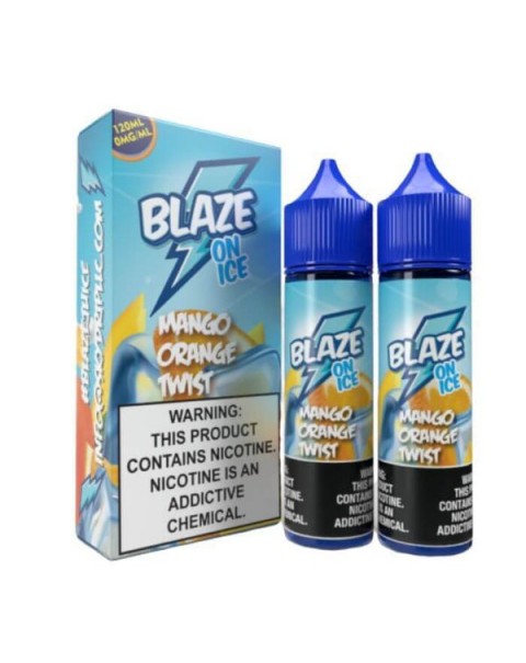 Mango Orange Twist On Ice by Blaze On Ice E-Liquid