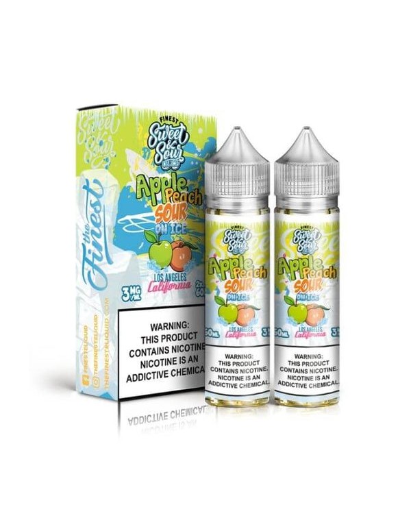 Apple Peach Sour on Ice by The Finest E-Liquid