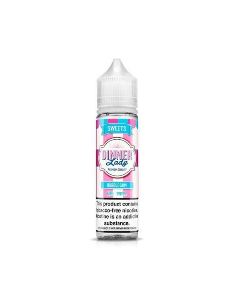 Bubblegum Synthetic Nicotine Vape Juice by Vape Dinner Lady