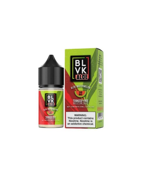 Aloe Watermelon Tobacco Free Nicotine Salt Juice by BLVK Aloe Salt Series