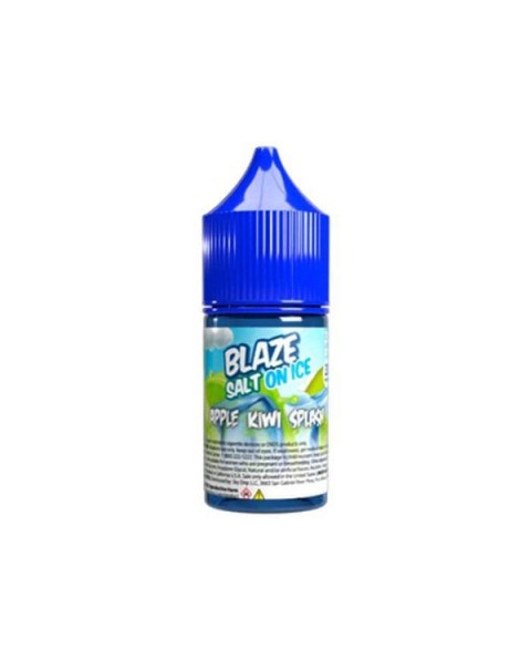 Apple Kiwi Splash Nicotine Salt by Blaze On Ice E-Liquid