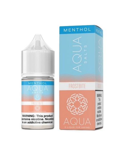 Frostbite Tobacco Free Nicotine Salt Juice by Aqua