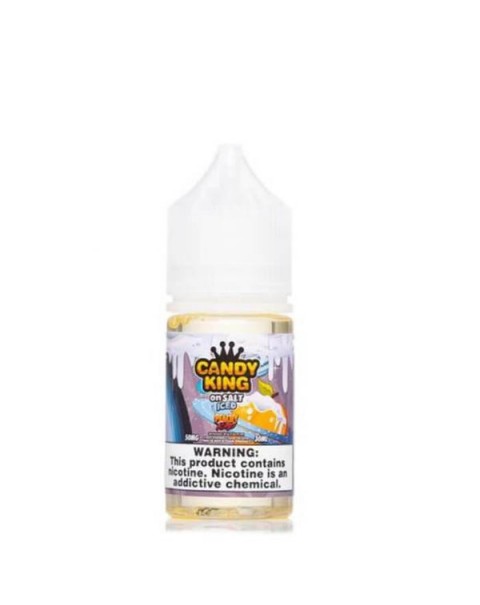 Peachy Rings Iced Nicotine Salt by Candy King On Salt eJuice