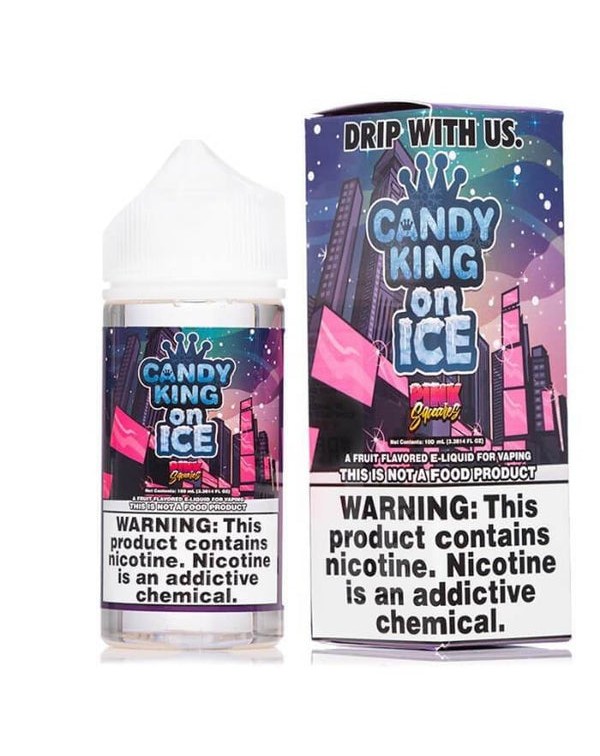 Pink Squares by Candy King On Ice eJuice