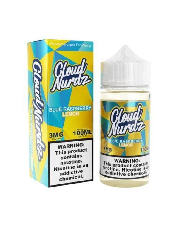 Blue Raspberry Lemon Vape Juice by Cloud Nurdz