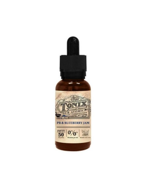 Tonix PB & Blueberry Jam by Element E-Liquids