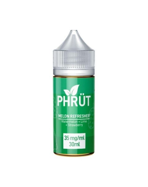 Melon Refresher Tobacco Free Nicotine Salt Juice by Phrut