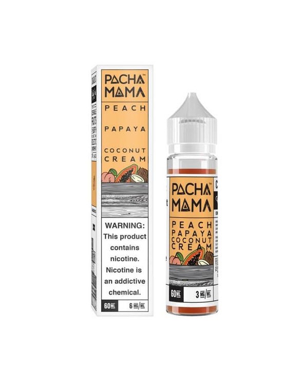 Peach Papaya Coconut Cream by Pachamama E-Liquids