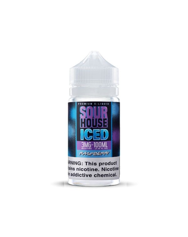 Sour Raspberry Vape Juice by Sour House Iced Premi...