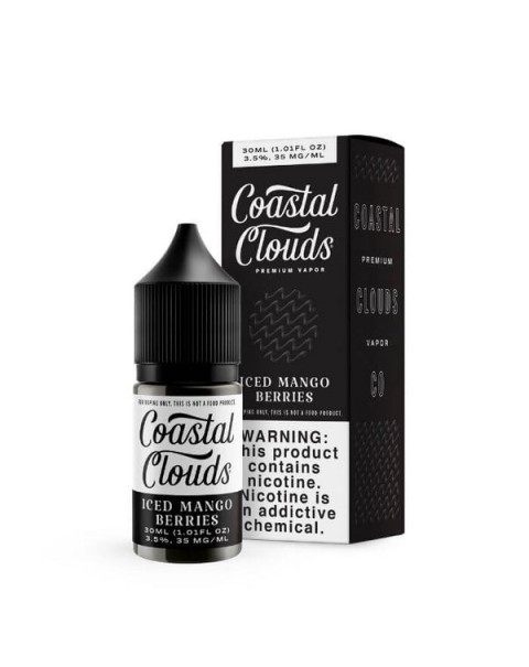 Saltwater Iced Mango Berries by Coastal Clouds Nicotine Salt eJuice