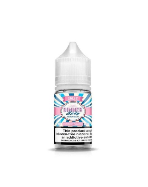 Strawberry Macaroon Synthetic Nicotine Salt Juice by Vape Dinner Lady