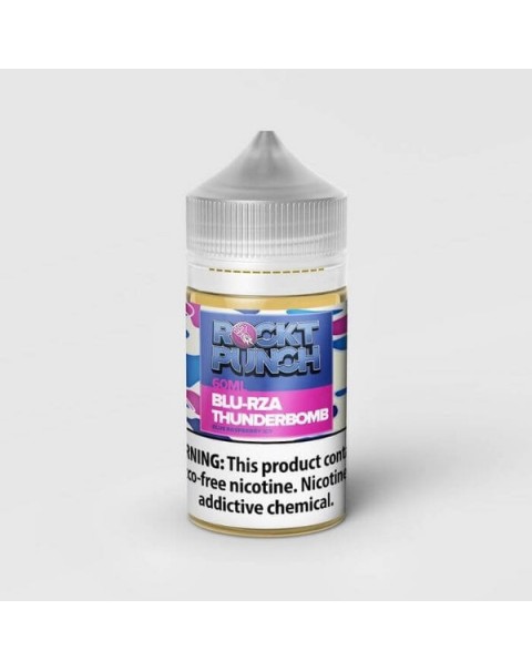 Blu-Rza Thunderbomp Tobacco Free Nicotine Vape Juice by Rockt Punch