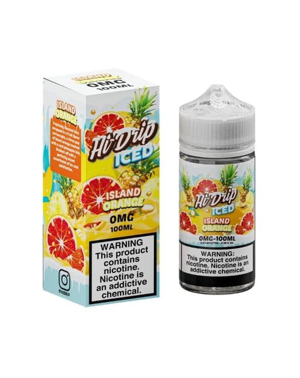 Island Orange by Hi-Drip Iced E-Liquid