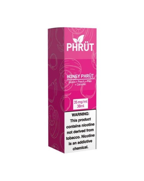 Honey Phrut Tobacco Free Nicotine Salt Juice by Phrut